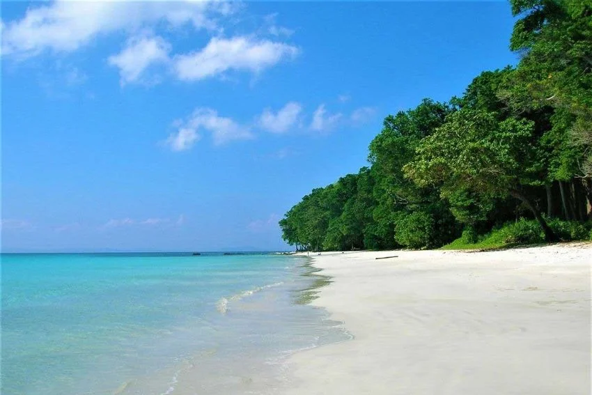 Radhanagar Beach in Andaman and nicobar