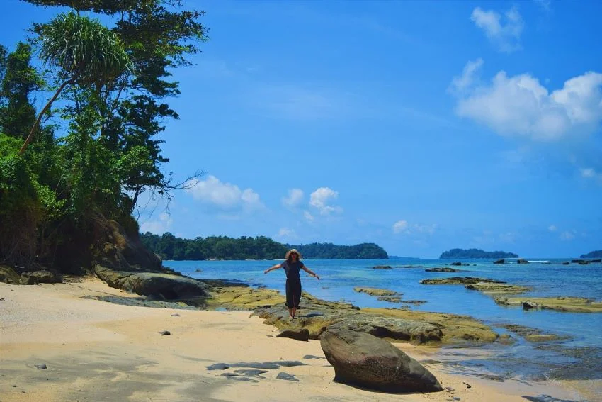 Wandoor Beach in andaman and nicobar