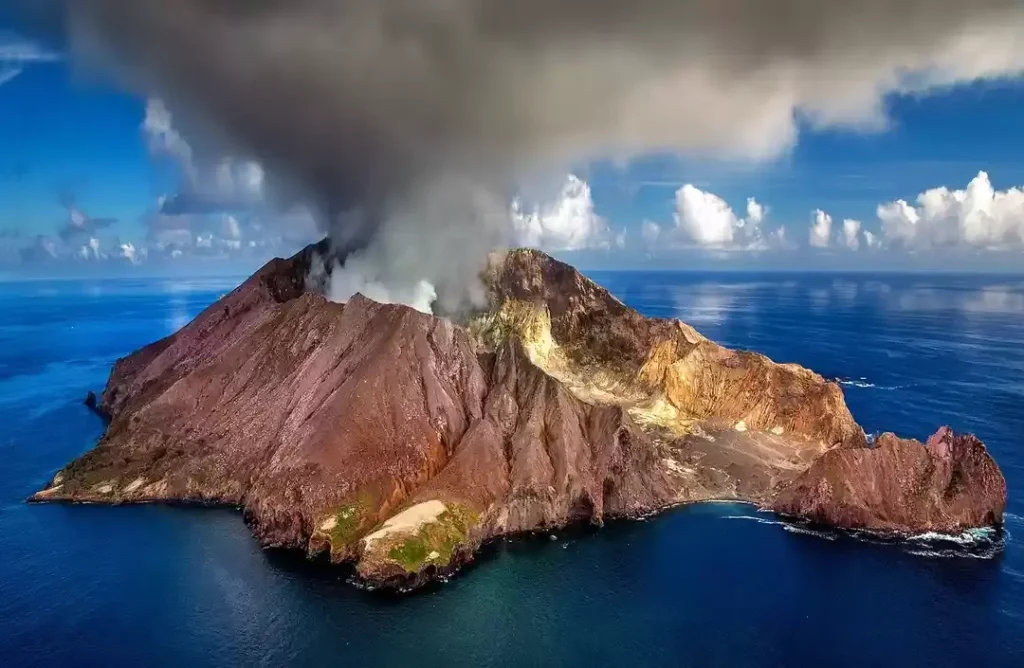 active volcano in andaman