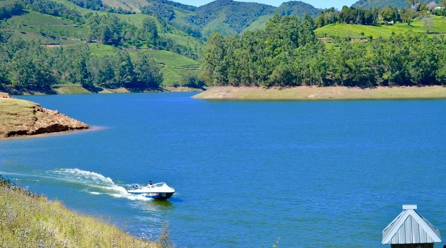 Boating at Mattupetty Dam