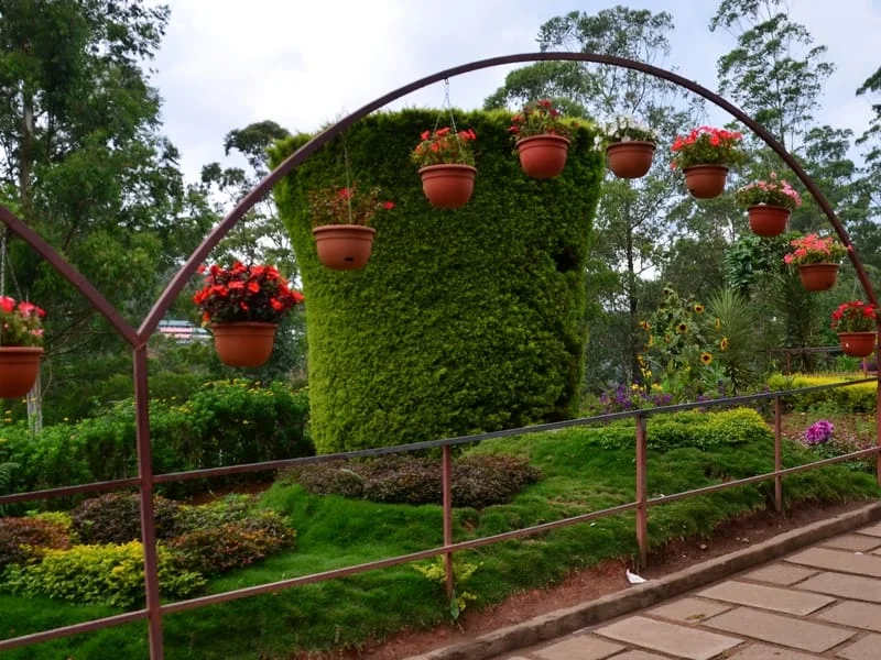 The Rose Garden in Munnar