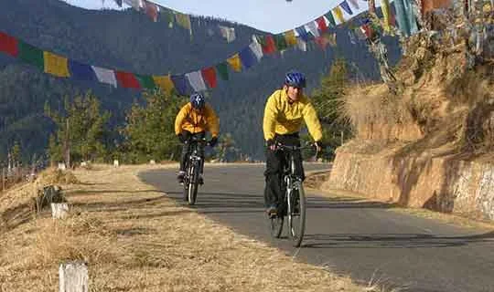 Mountain Biking in Paro and Thimphu