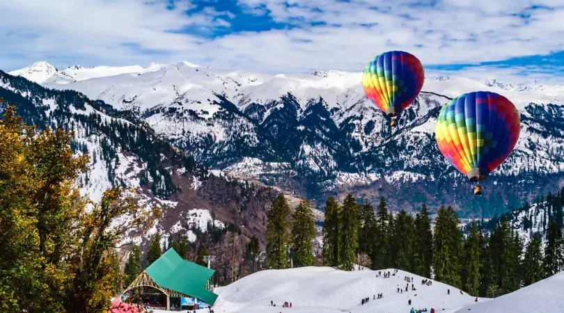 Manali Tour Package Ex Delhi By Volvo 4N5D