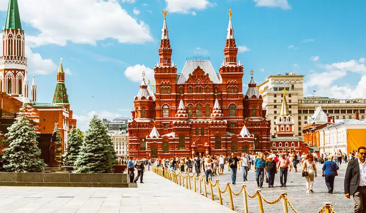 Russia Tour Package From Ahmedabad (6N/7D)